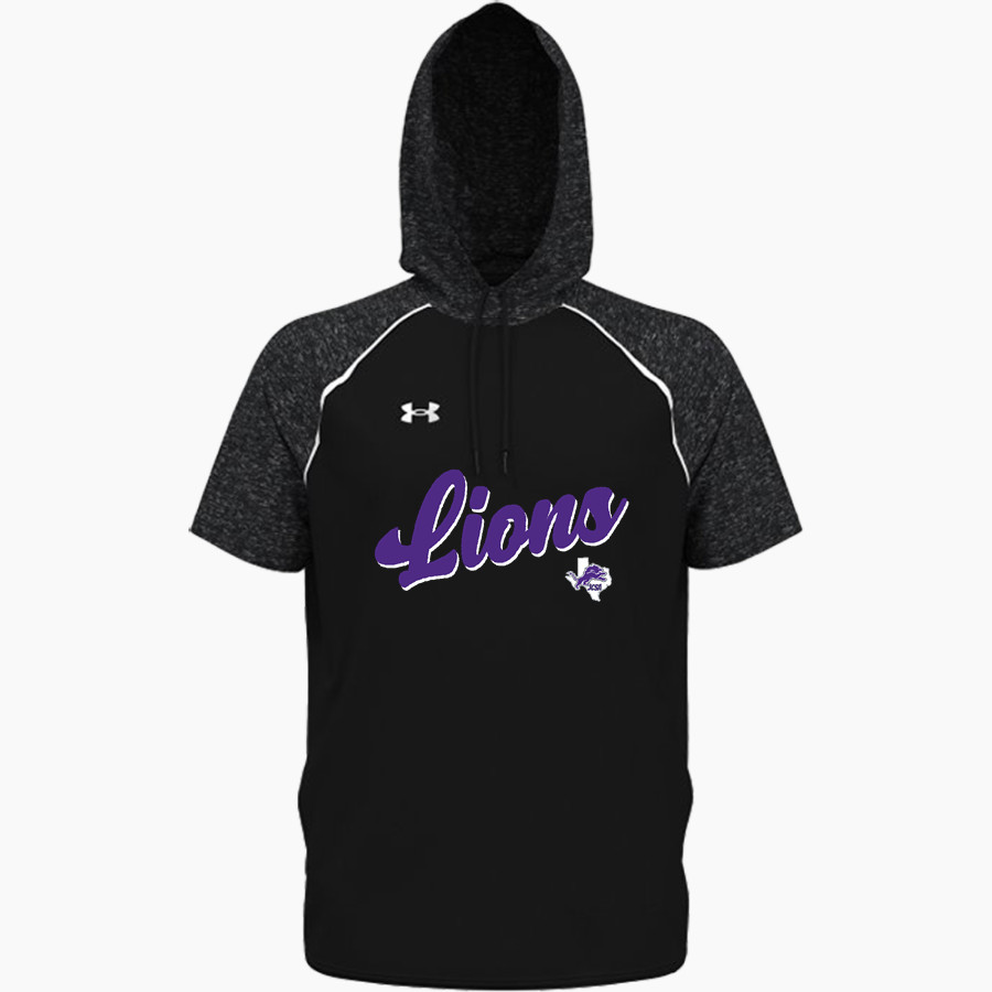 Johnson County Lions <span class="pdp-name-mascot">JOHNSON COUNTY SPORTS ASSOCIATION Lions</span> UA Men's Command Warm-Up Short Sleeve Hoodie