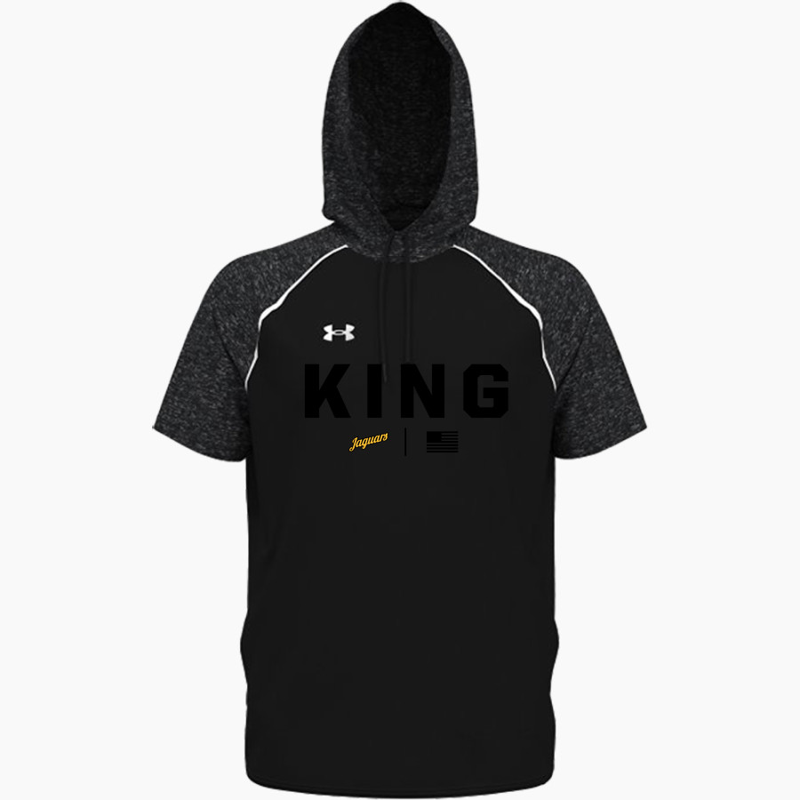 KING HIGH SCHOOL JAGUARS UA Men's Command Warm-Up Short Sleeve Hoodie