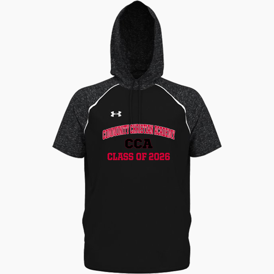 Community Christian Academy Ambassadors <span class="pdp-name-mascot">Community Christian Academy Ambassadors</span> UA Men's Command Warm-Up Short Sleeve Hoodie