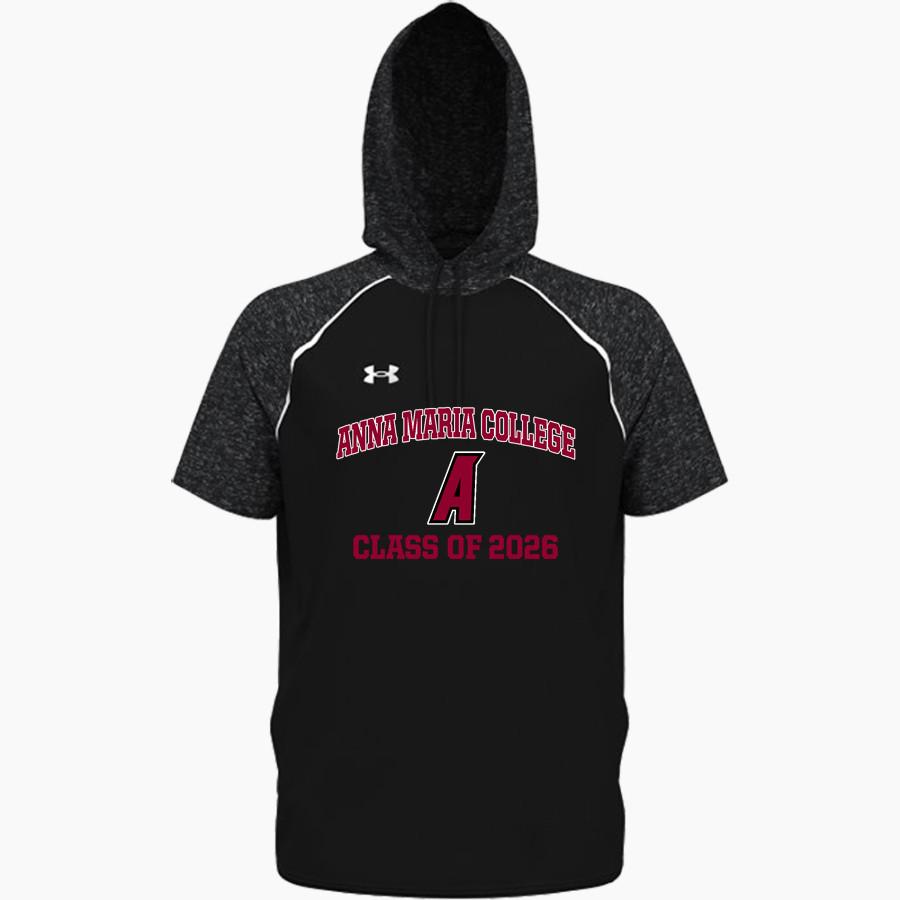 Anna Maria College Amcats <span class="pdp-name-mascot">Anna Maria College Amcats</span> UA Men's Command Warm-Up Short Sleeve Hoodie