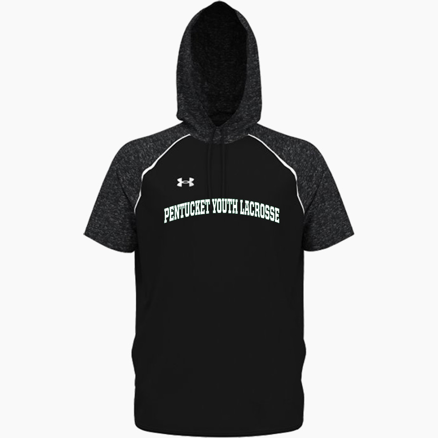 Pentucket Youth Lacrosse Pentucket <span class="pdp-name-mascot">Pentucket Youth Lacrosse</span> UA Men's Command Warm-Up Short Sleeve Hoodie