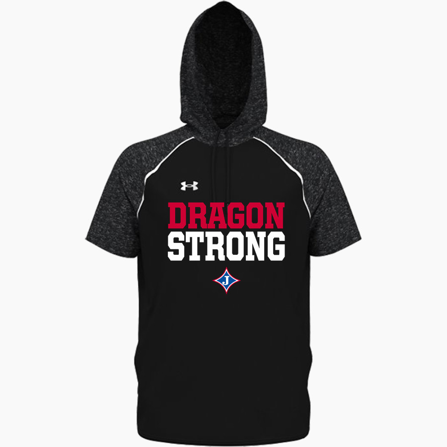 Jefferson Dragons <span class="pdp-name-mascot">Jefferson Dragons</span> UA Men's Command Warm-Up Short Sleeve Hoodie