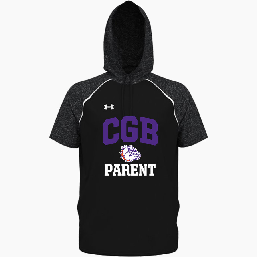BEMENT MIDDLE SCHOOL BULLDOGS <span class="pdp-name-mascot">BEMENT BULLDOGS</span> UA Men's Command Warm-Up Short Sleeve Hoodie