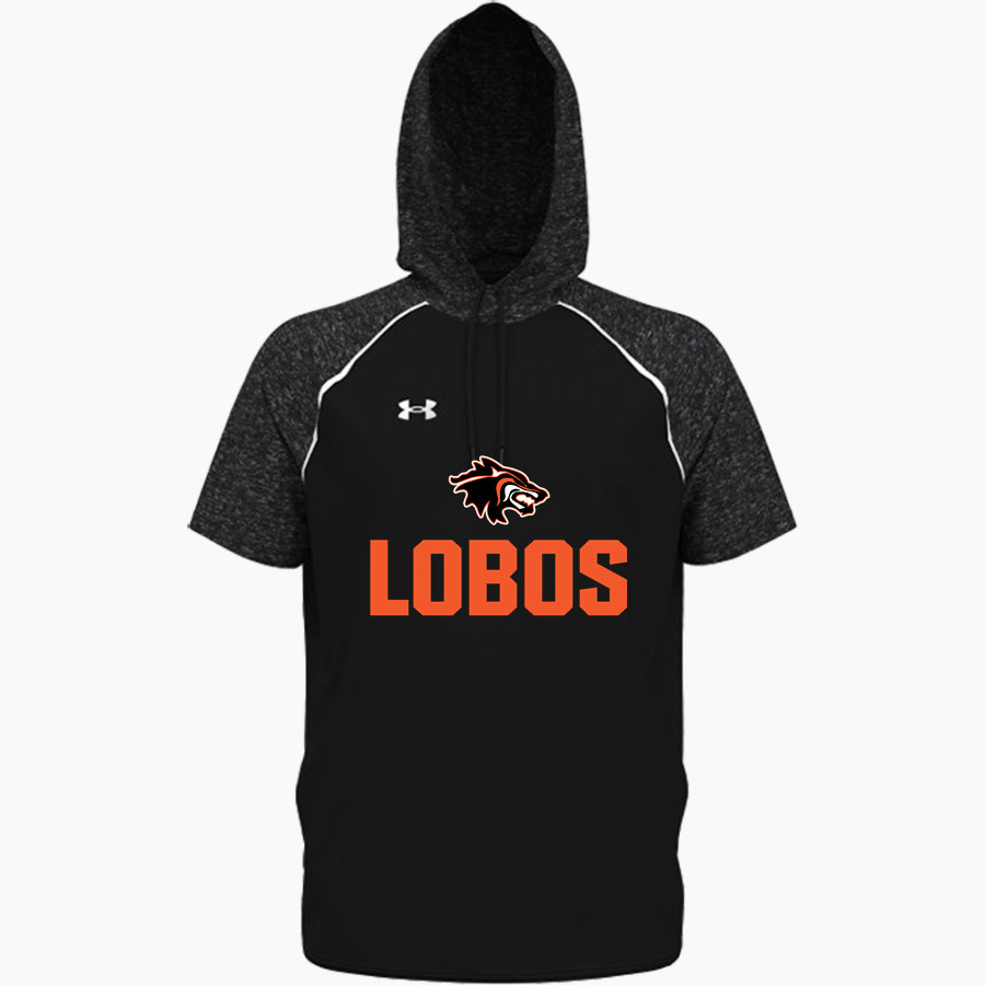 LOS AMIGOS HIGH SCHOOL LOBOS <span class="pdp-name-mascot">LOS AMIGOS LOBOS</span> UA Men's Command Warm-Up Short Sleeve Hoodie