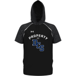 DUBOIS CHRISTIAN SCHOOLS EAGLES <span class="pdp-name-mascot">DUBOIS EAGLES</span> UA Men's Command Warm-Up Short Sleeve Hoodie Front Thumbnail