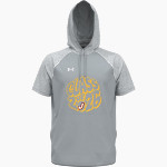Jordan Jaguars The Official Store <span class="pdp-name-mascot">Jordan Jaguars</span> UA Men's Command Warm-Up Short Sleeve Hoodie Front Thumbnail