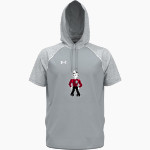 CAMAS PAPERMAKERS The Official Online Store <span class="pdp-name-mascot">CAMAS PAPERMAKERS</span> UA Men's Command Warm-Up Short Sleeve Hoodie Front Thumbnail