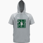 Delphian Dragons UA Men's Command Warm-Up Short Sleeve Hoodie Front Thumbnail