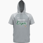 Evergreen Lutheran Eagles UA Men's Command Warm-Up Short Sleeve Hoodie Front Thumbnail