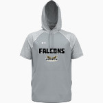 FOSTER HIGH SCHOOL FALCONS <span class="pdp-name-mascot">FOSTER FALCONS</span> UA Men's Command Warm-Up Short Sleeve Hoodie Front Thumbnail