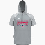 Model Secondary School for the Deaf Eagles UA Men's Command Warm-Up Short Sleeve Hoodie Front Thumbnail