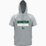 Gunston Herons <span class="pdp-name-mascot">Gunston Herons</span> UA Men's Command Warm-Up Short Sleeve Hoodie Front Thumbnail