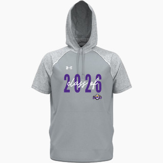 UA Men's Command Warm-Up Short Sleeve Hoodie