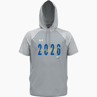 UA Men's Command Warm-Up Short Sleeve Hoodie