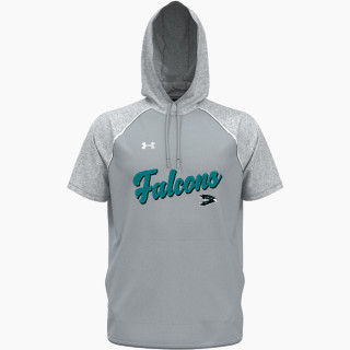 UA Men's Command Warm-Up Short Sleeve Hoodie