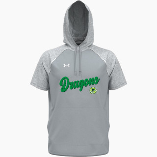 UA Men's Command Warm-Up Short Sleeve Hoodie