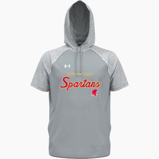 UA Men's Command Warm-Up Short Sleeve Hoodie