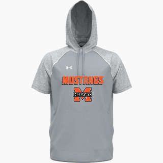 UA Men's Command Warm-Up Short Sleeve Hoodie