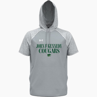 UA Men's Command Warm-Up Short Sleeve Hoodie