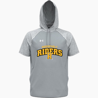 UA Men's Command Warm-Up Short Sleeve Hoodie