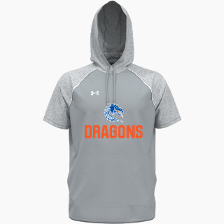 UA Men's Command Warm-Up Short Sleeve Hoodie