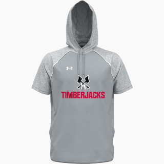 UA Men's Command Warm-Up Short Sleeve Hoodie