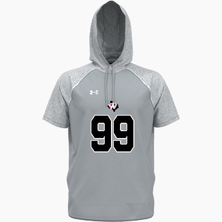 UA Men's Command Warm-Up Short Sleeve Hoodie