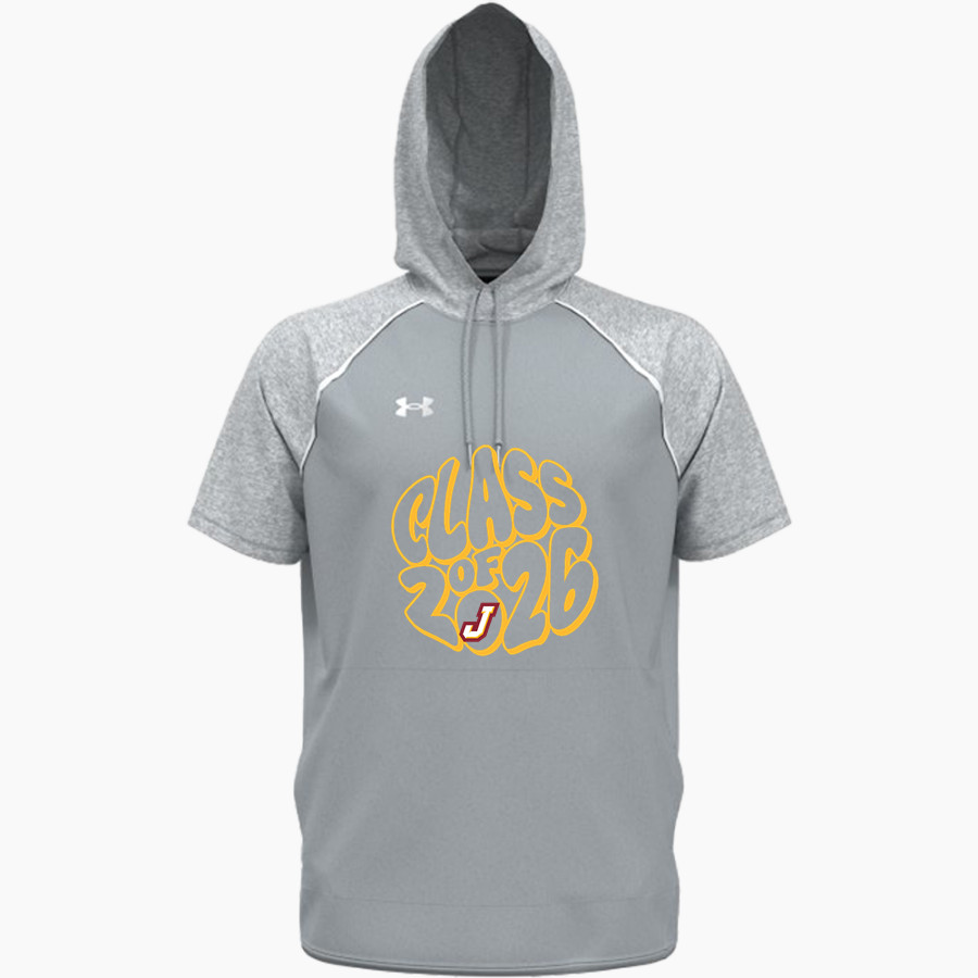 Jordan Jaguars The Official Store <span class="pdp-name-mascot">Jordan Jaguars</span> UA Men's Command Warm-Up Short Sleeve Hoodie