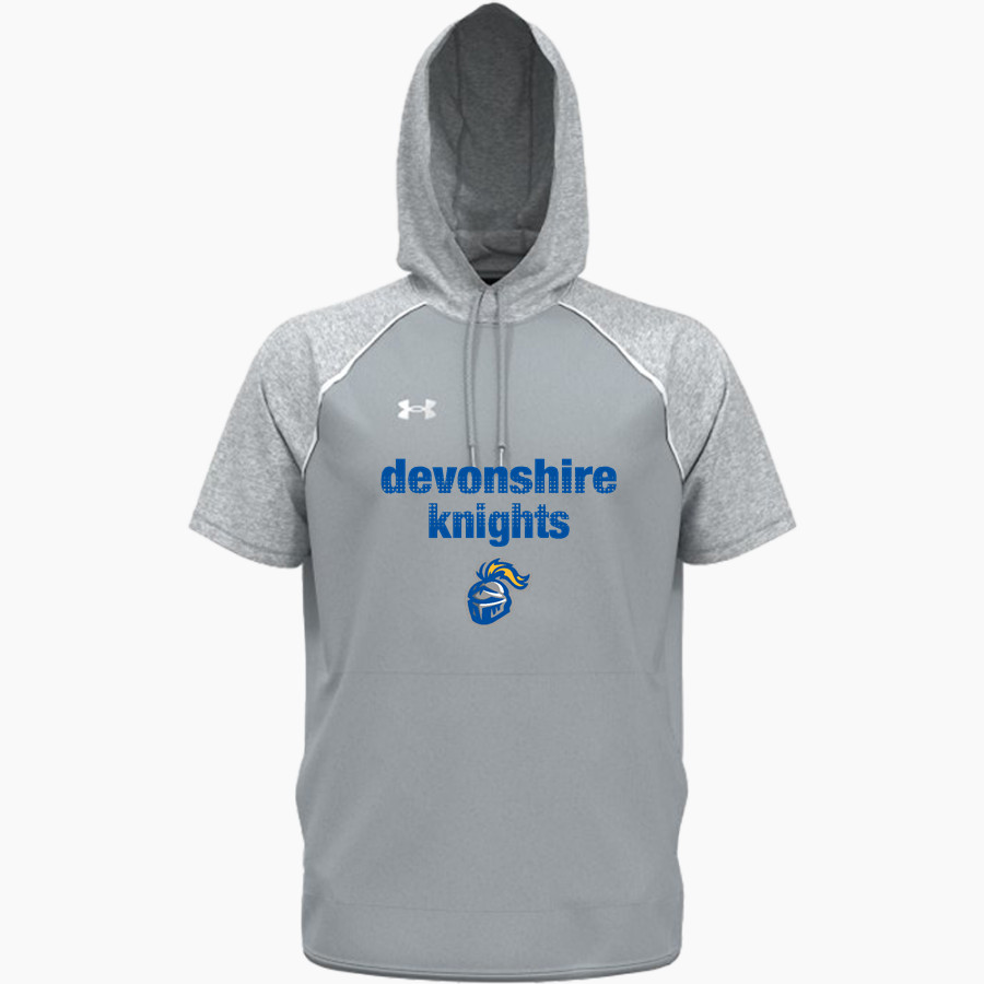 Devonshire Knights <span class="pdp-name-mascot">Devonshire Knights</span> UA Men's Command Warm-Up Short Sleeve Hoodie