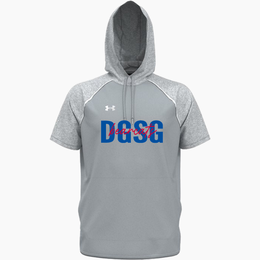 DGSG Bearcats <span class="pdp-name-mascot">Geyser Wranglers</span> UA Men's Command Warm-Up Short Sleeve Hoodie