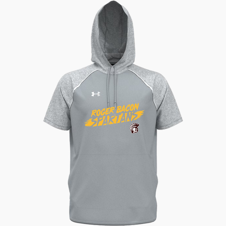 Roger Bacon Spartans <span class="pdp-name-mascot">Roger Bacon Spartans</span> UA Men's Command Warm-Up Short Sleeve Hoodie