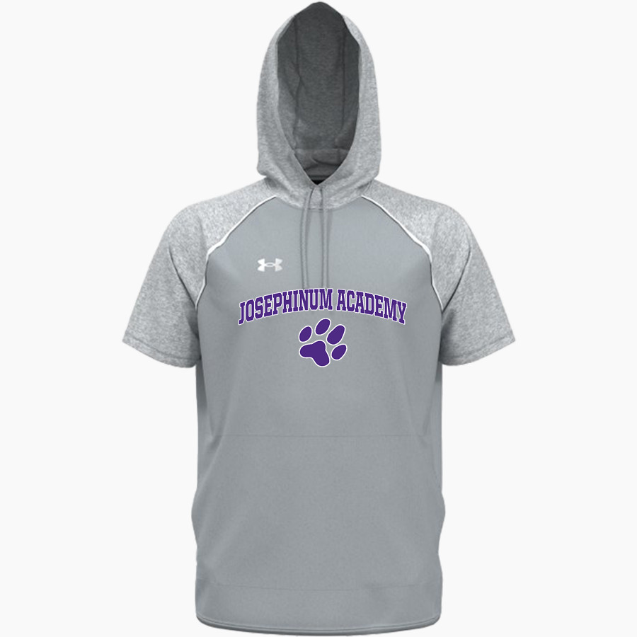 Josephinum Academy of the Sacred Heart <span class="pdp-name-mascot">Josephinum Academy Cougars</span> UA Men's Command Warm-Up Short Sleeve Hoodie
