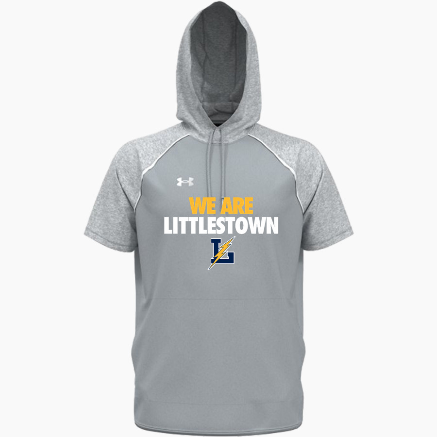 LITTLESTOWN HIGH SCHOOL THUNDERBOLTS <span class="pdp-name-mascot">LITTLESTOWN THUNDERBOLTS</span> UA Men's Command Warm-Up Short Sleeve Hoodie