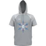BRAINERD HIGH SCHOOL WARRIORS <span class="pdp-name-mascot">BRAINERD WARRIORS</span> UA Men's Command Warm-Up Short Sleeve Hoodie Front Thumbnail