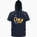 Castle Knights UA Men's Command Warm-Up Short Sleeve Hoodie Front Thumbnail