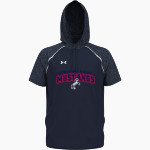 Fulton Science Academy Mustangs <span class="pdp-name-mascot">Fulton Science Academy Mustangs</span> UA Men's Command Warm-Up Short Sleeve Hoodie Front Thumbnail