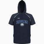 Legacy Eagles <span class="pdp-name-mascot">Legacy Charter Eagles</span> UA Men's Command Warm-Up Short Sleeve Hoodie Front Thumbnail
