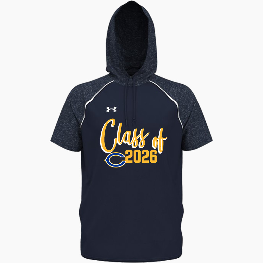 Castle Knights UA Men's Command Warm-Up Short Sleeve Hoodie