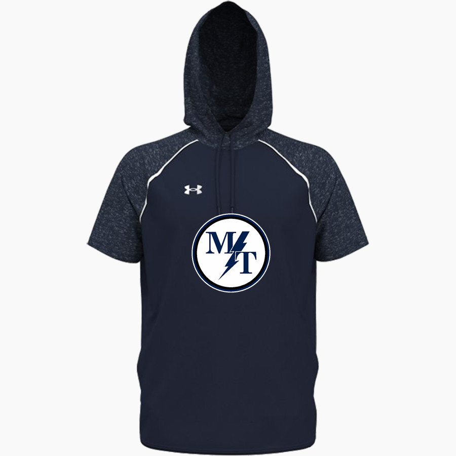 MANHEIM TOWNSHIP HIGH SCHOOL BLUE STREAKS <span class="pdp-name-mascot">MANHEIM TOWNSHIP BLUE STREAKS</span> UA Men's Command Warm-Up Short Sleeve Hoodie