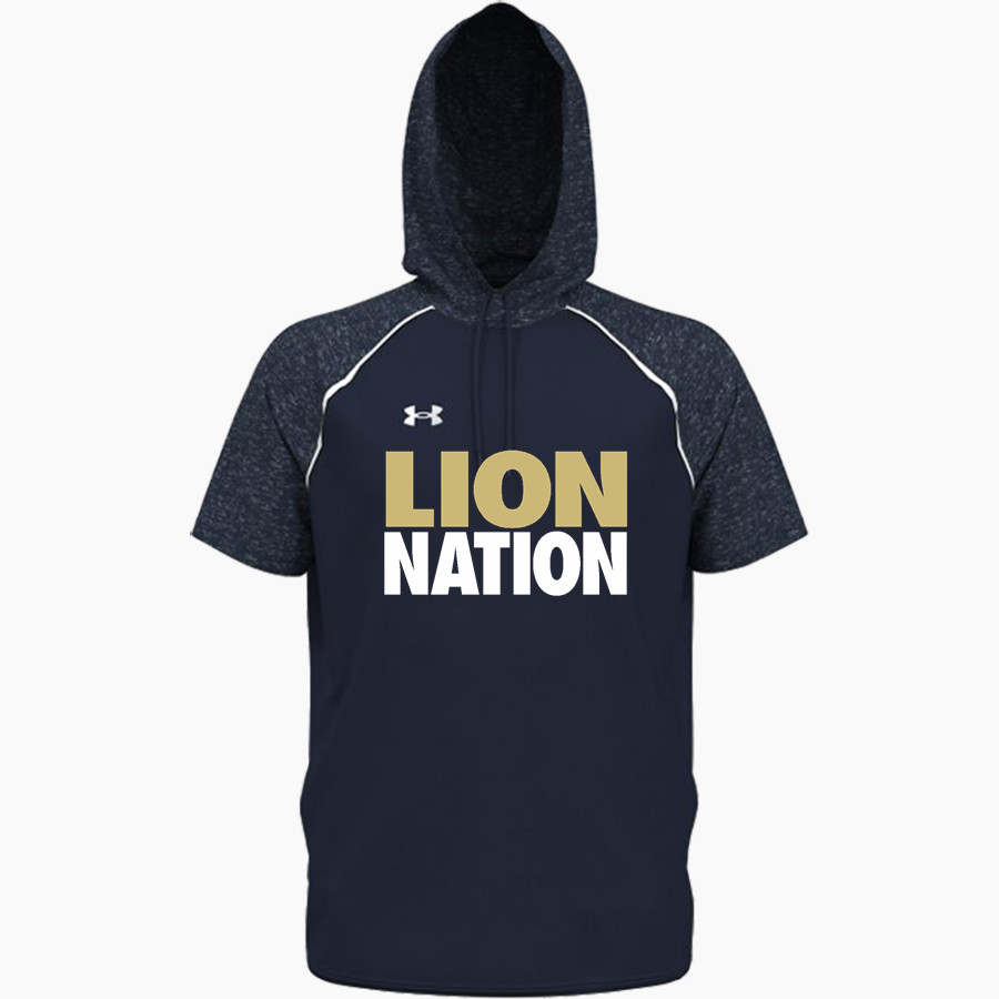 Calvary Lions <span class="pdp-name-mascot">Calvary Lions</span> UA Men's Command Warm-Up Short Sleeve Hoodie
