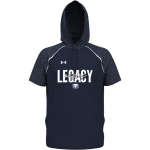 Legacy Eagles <span class="pdp-name-mascot">Legacy Charter Eagles</span> UA Men's Command Warm-Up Short Sleeve Hoodie Front Thumbnail