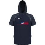 MacArthur Generals <span class="pdp-name-mascot">MACARTHUR HIGH SCHOOL Generals</span> UA Men's Command Warm-Up Short Sleeve Hoodie Front Thumbnail
