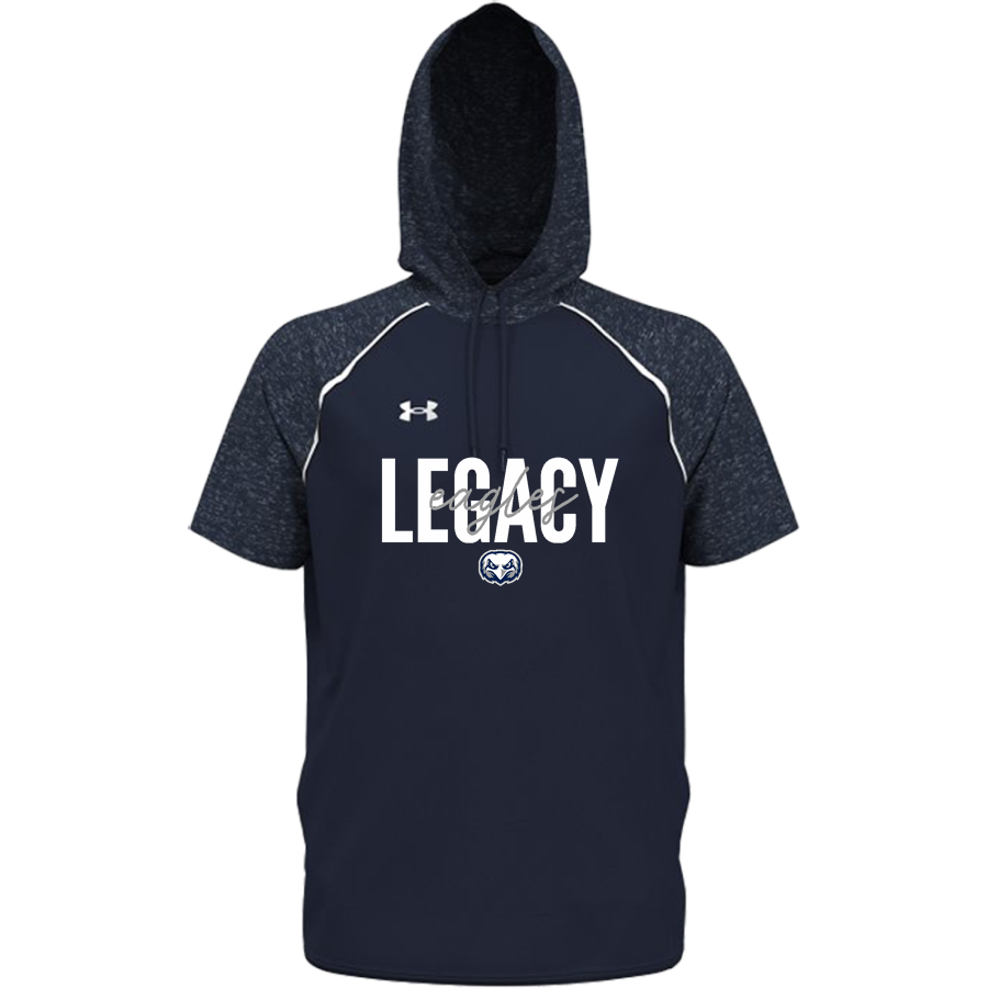 Legacy Eagles <span class="pdp-name-mascot">Legacy Charter Eagles</span> UA Men's Command Warm-Up Short Sleeve Hoodie