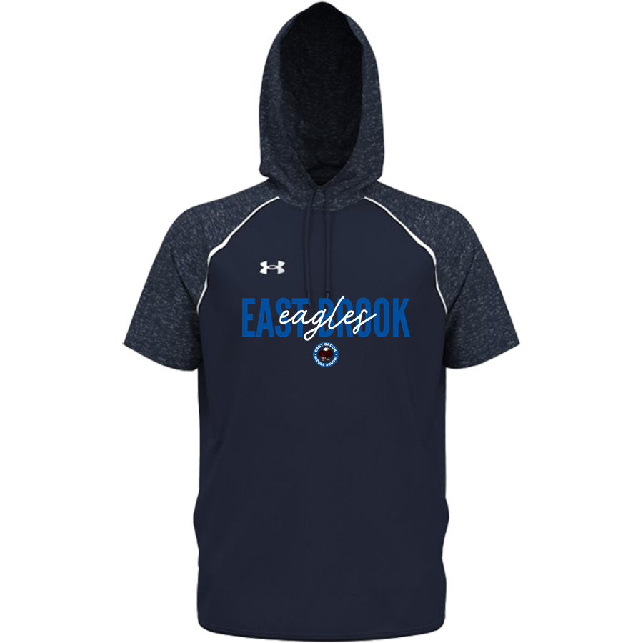 East Brook Eagles <span class="pdp-name-mascot">East Brook Eagles</span> UA Men's Command Warm-Up Short Sleeve Hoodie
