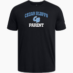 Cedar Bluffs Wildcats <span class="pdp-name-mascot">Cedar Bluffs Wildcats</span> UA Men's Athletics Short Sleeve Tee Front Thumbnail