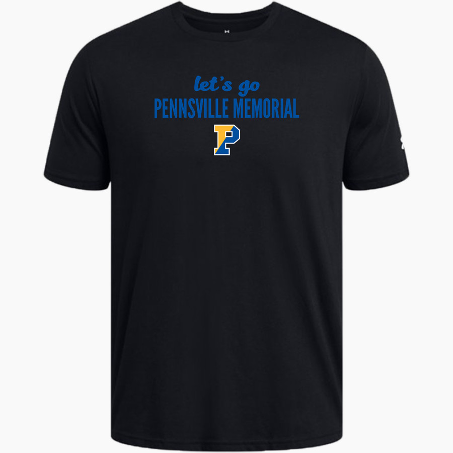 PENNSVILLE MEMORIAL HIGH SCHOOL EAGLES <span class="pdp-name-mascot">PENNSVILLE MEMORIAL EAGLES</span> UA Men's Athletics Short Sleeve Tee