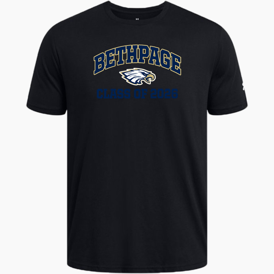 BETHPAGE HIGH SCHOOL GOLDEN EAGLES <span class="pdp-name-mascot">BETHPAGE GOLDEN EAGLES</span> UA Men's Athletics Short Sleeve Tee