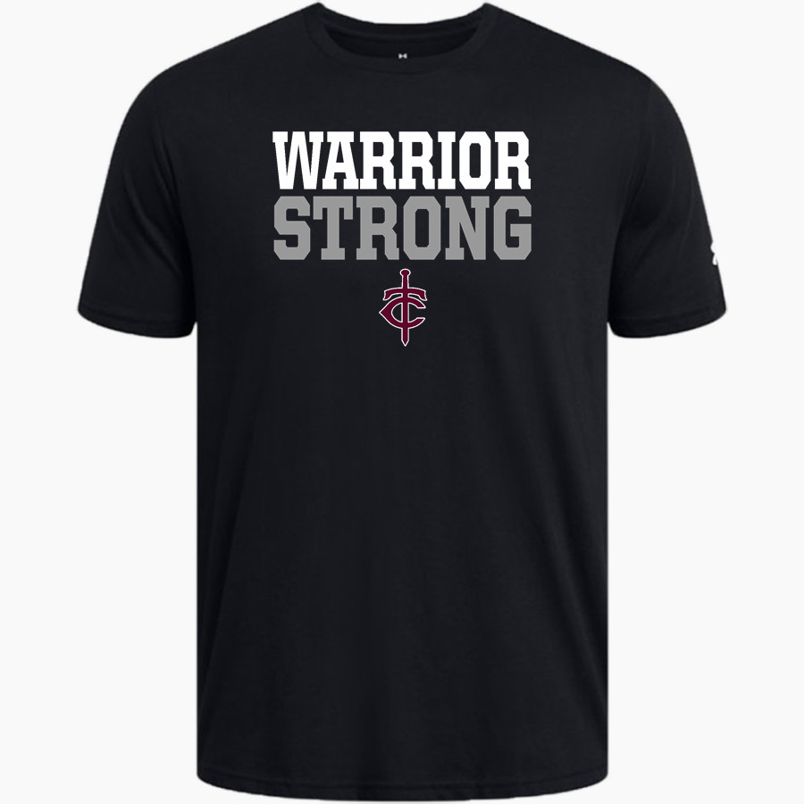 Trinity Warriors <span class="pdp-name-mascot">Trinity Christian Warriors</span> UA Men's Athletics Short Sleeve Tee