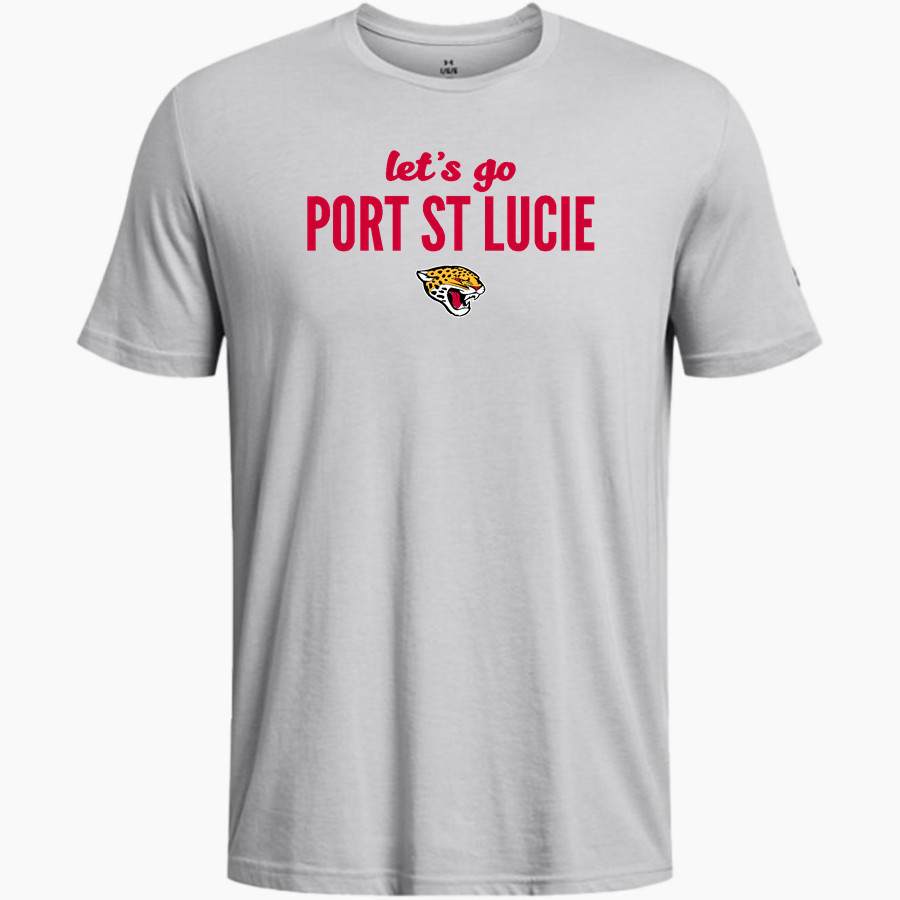 PORT ST LUCIE HIGH SCHOOL JAGUARS UA Men's Athletics Short Sleeve Tee