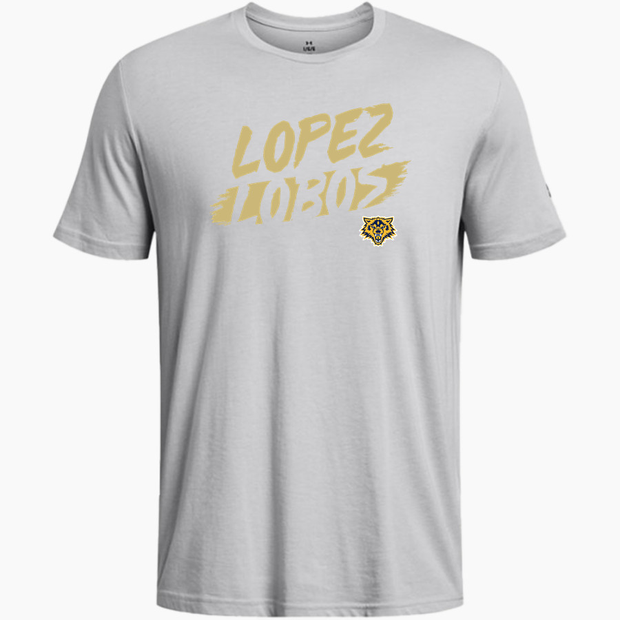 LOPEZ HIGH SCHOOL LOBOS <span class="pdp-name-mascot">LOPEZ LOBOS</span> UA Men's Athletics Short Sleeve Tee
